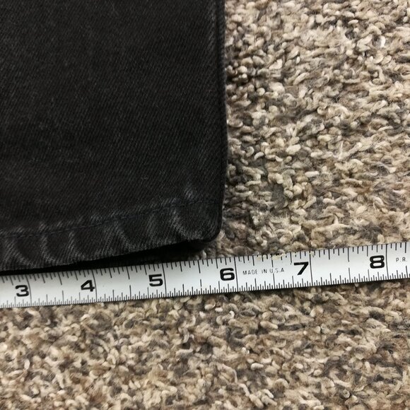 Vintage 1996 Levis Jeans 521 Tapered Leg High Rise Womens 12 Med 30x31 USA Made - Picture 9 of 11